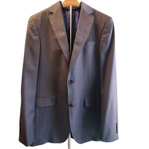 Ted Baker London Jay Ct Modern Fit Sport Coat Blazer Jacket  Charcoal Gray 100%